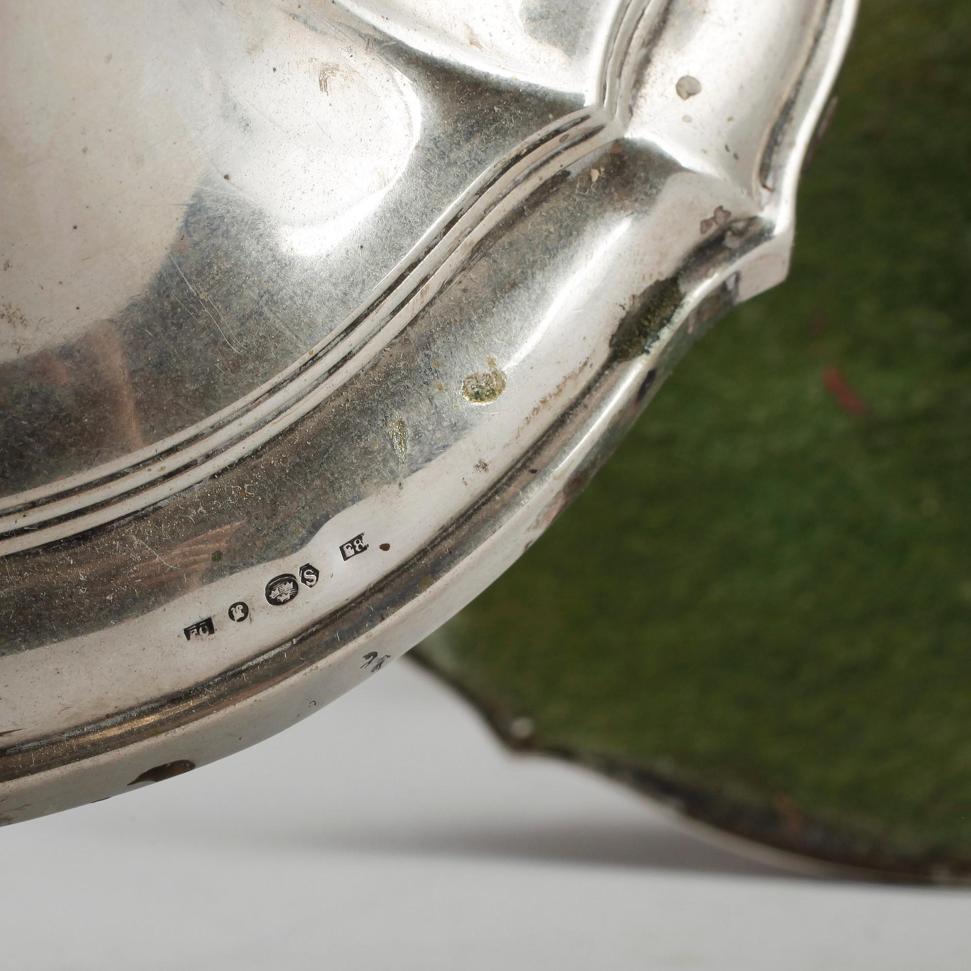 KANDELABRAR. ett par, silver, 1931.