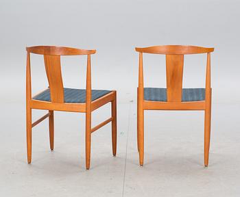 MATSALSMÖBLEMANG, 4 delar, 1950/60-tal.