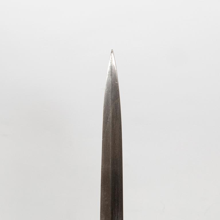 Sabre, French, 1882 for infantry, African model, with scabbard.