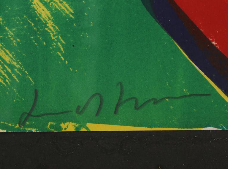 BENGT LINDSTRÖM, färglitografi, signerad och numrerad 116/200.