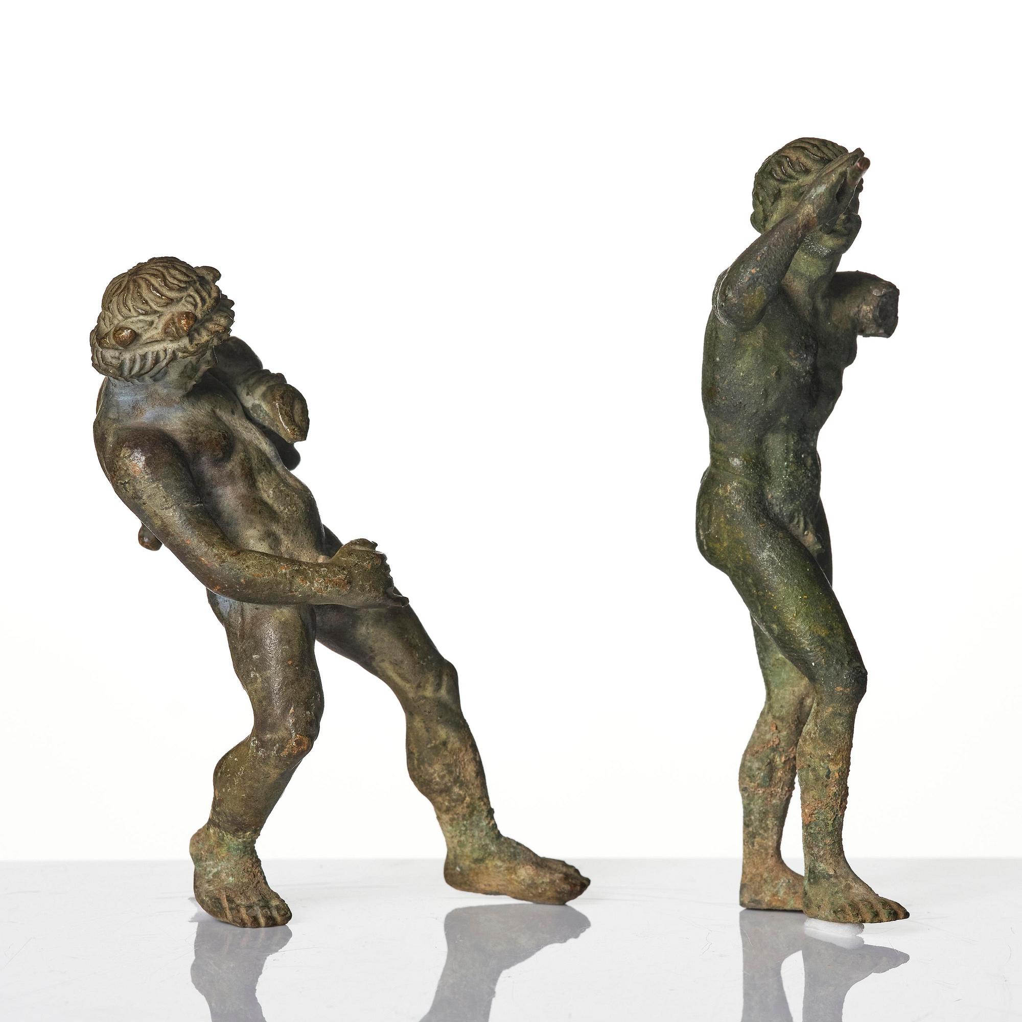 Grand Tour souvenirs, nine pieces, Italy, 19th century.