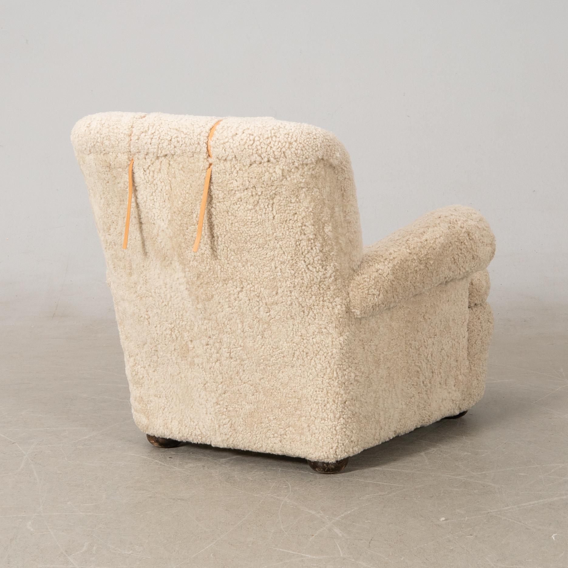 Josef Frank, armchair, "336", Svenskt Tenn.