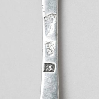 A Danish silver spoon, mark of Erik Stridbeck (1770-1842), Copenhagen.