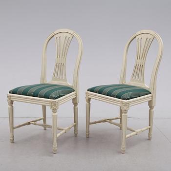 MATGRUPP, 5 delar, gustaviansk stil, 1900-talets slut.