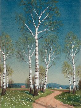 33. Oskar Bergman, Early spring.