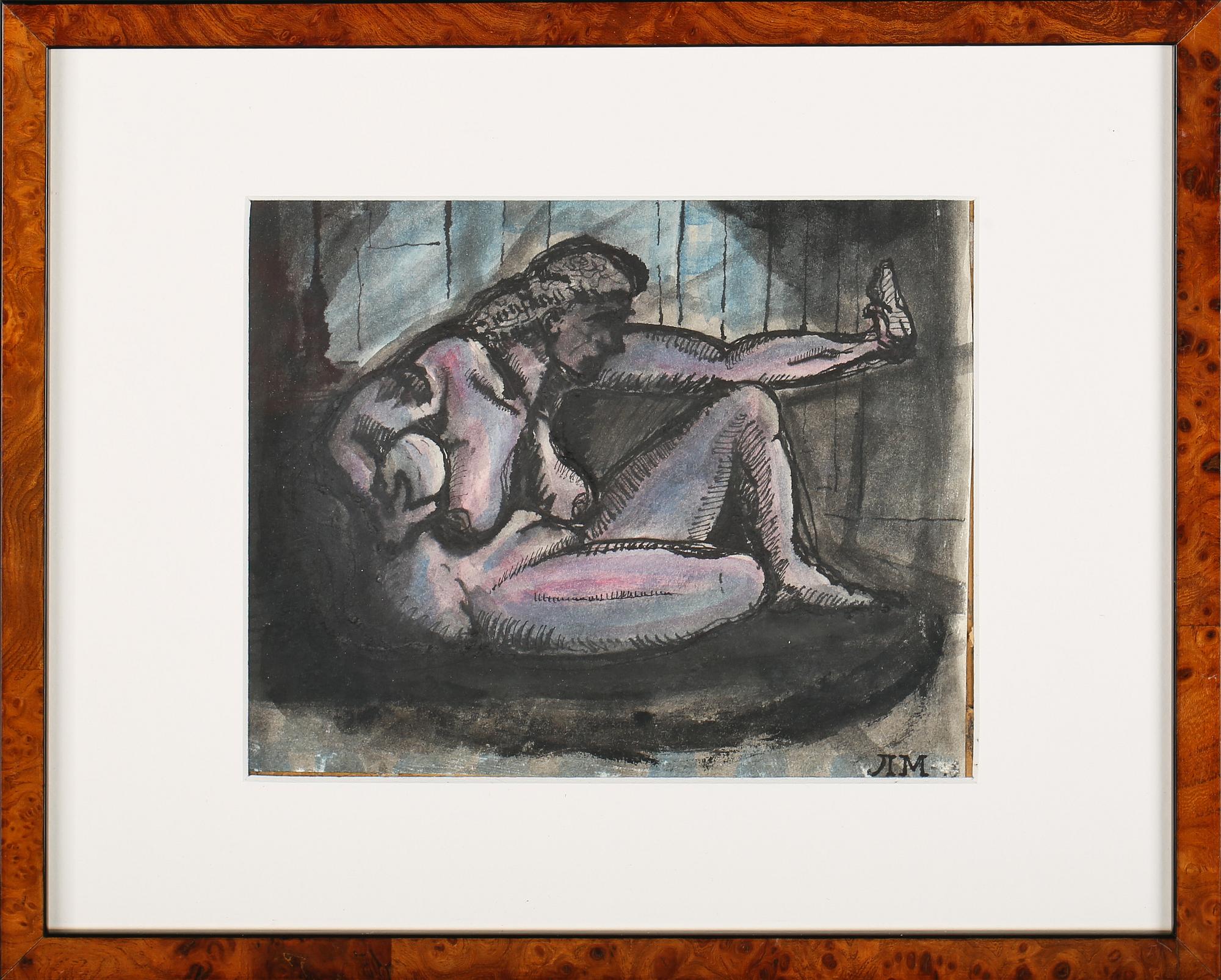 OKÄND KONSTÄR, Ryssland, monogramsignerad, 1900-tal.