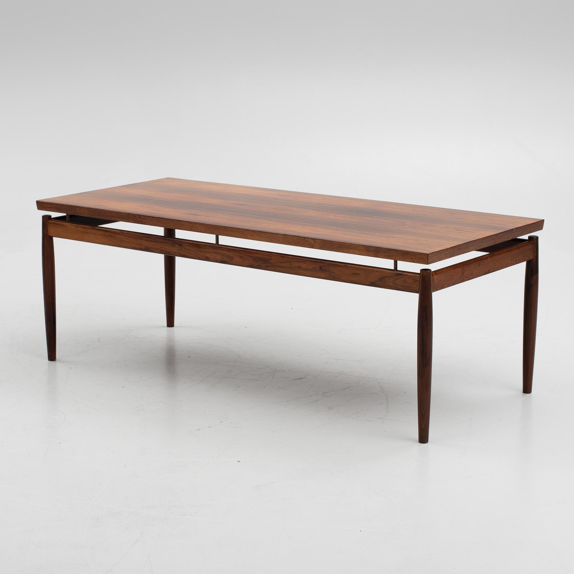 Grete Jalk, coffee table, France & Son, Denmark, 1960s.