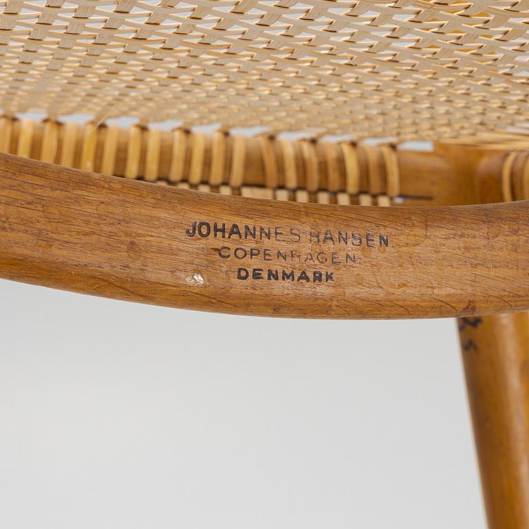 Hans J. Wegner, a "The Chair" model "JH 501", Johannes Hansen, Denmark 1950s-60s.