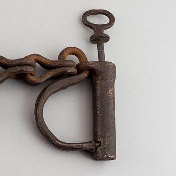 Bojor med bultlås, 17/1800-tal.