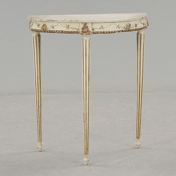 VÄGGBORD, gustaviansk stil, omkring sekelskiftet 1900.