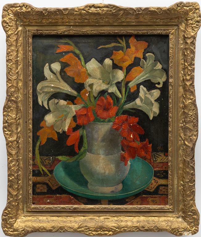 Unknown artist, 20th century, Flower still life.