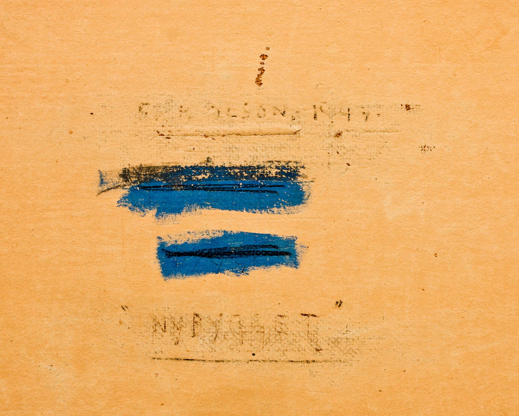 ERIK OLSON, olja på pannå, sign och dat 47.