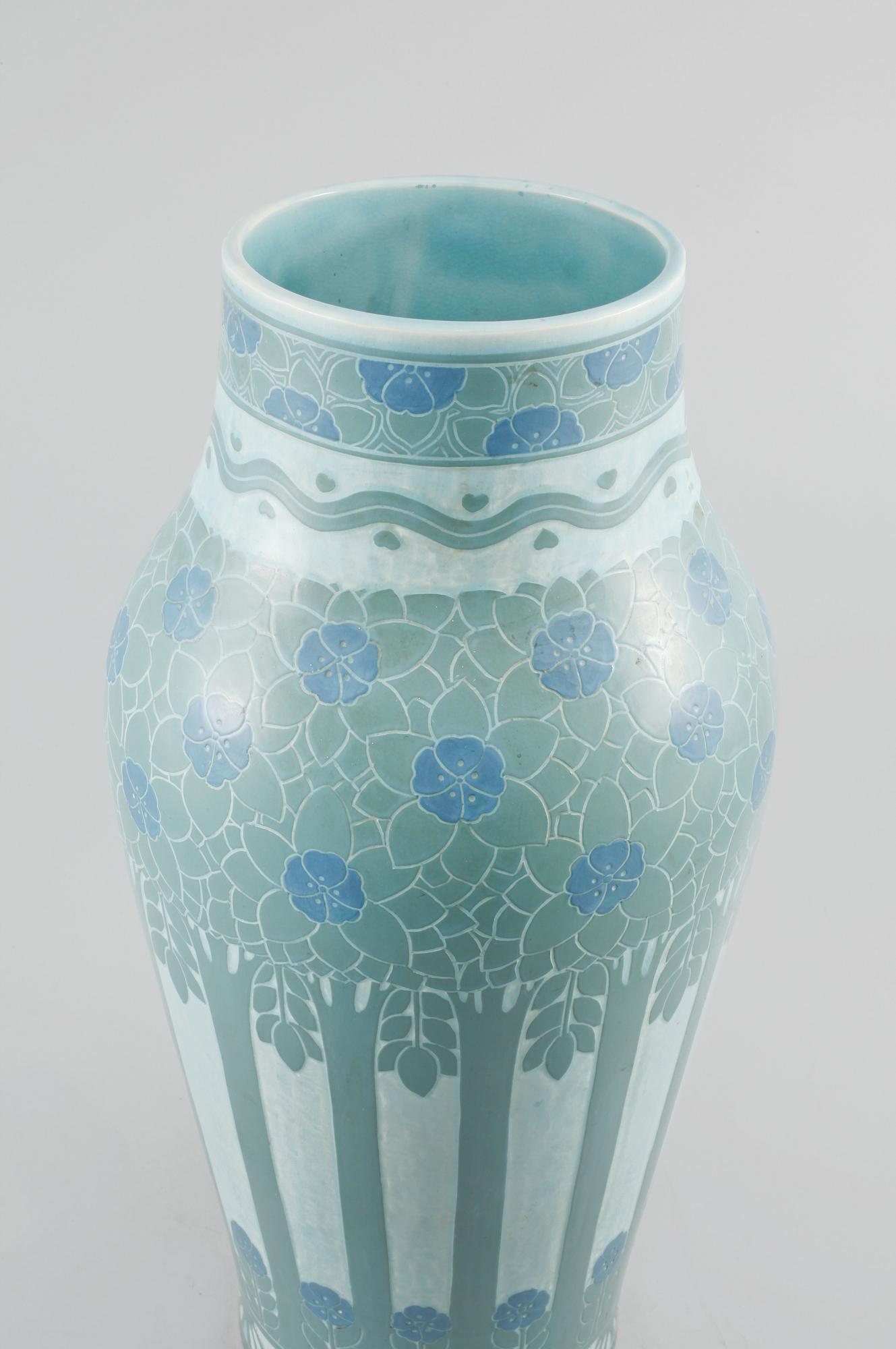 VAS, flitgods, Josef Ekberg, Gustavsberg, 1910.