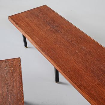 BÄNKAR, ett par, 1900-talets andra hälft.