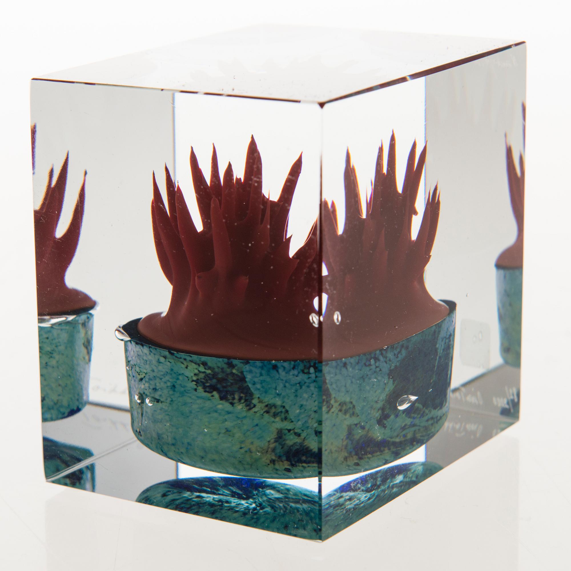 工芸品  oiva toikka Annual Cube 1991 工芸品 oiva toikka Annual Cube 1991 Oiva Toikka - Iittala