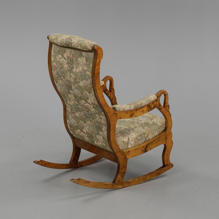 GUNGSTOL, senempire, 1800-talets mitt.