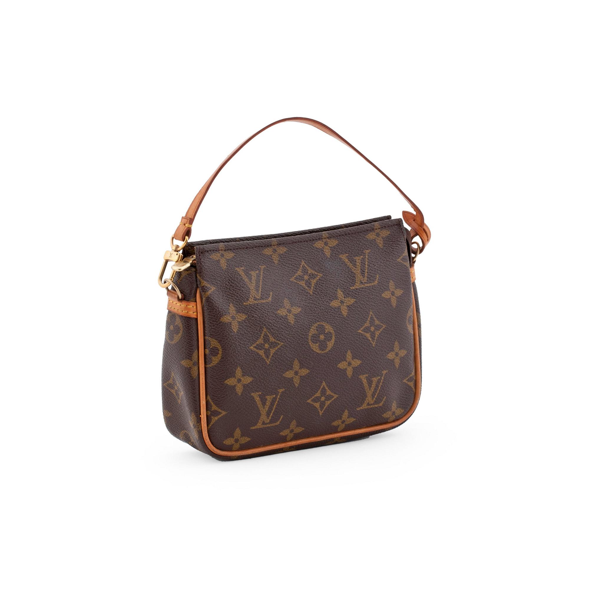 LOUIS VUITTON, a monogram canvas "mini pochette" handbag.