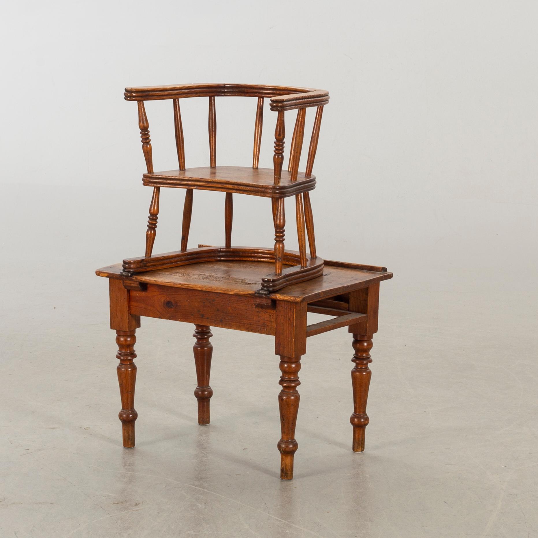 BARNMÖBEL 1800-talets slut.