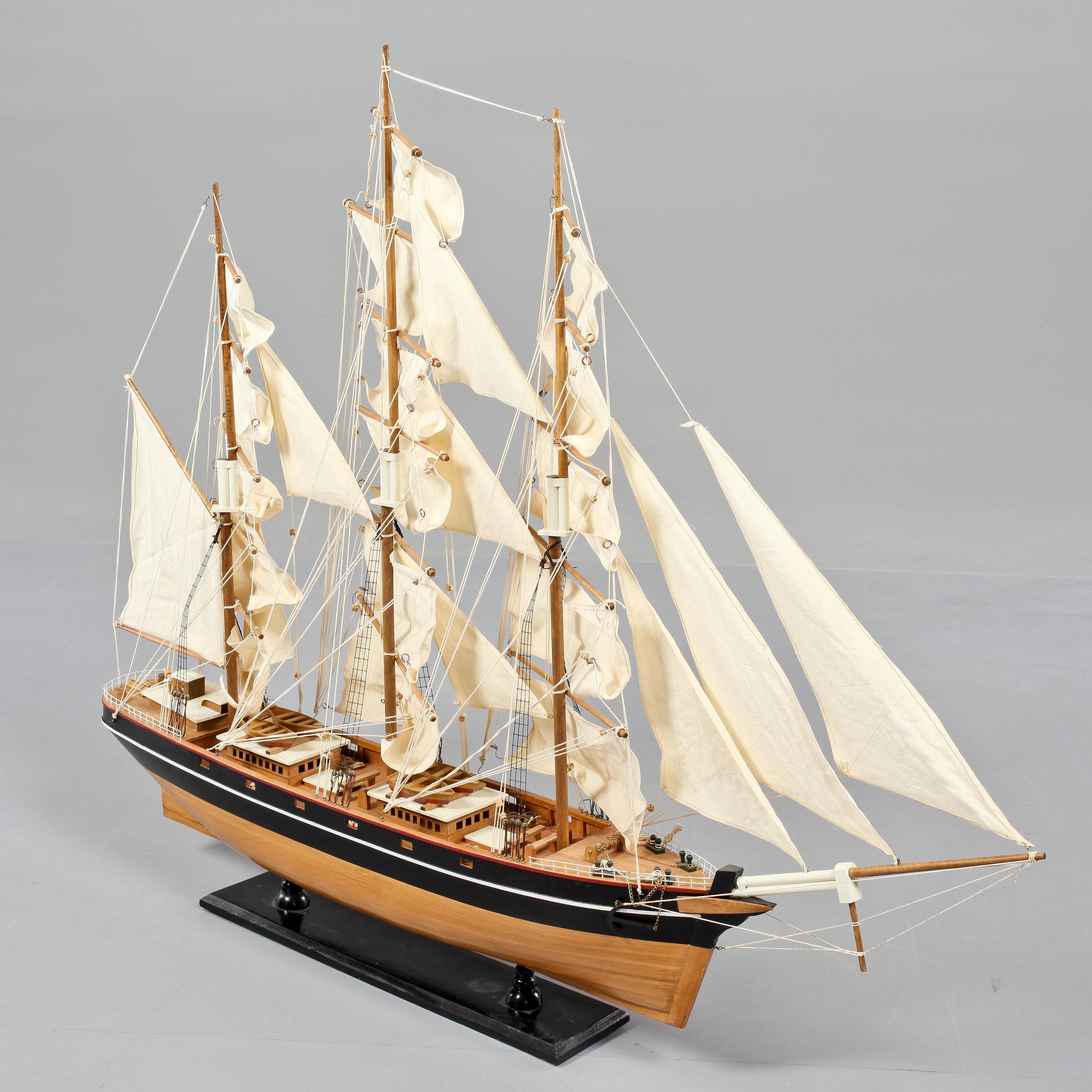 SKEPPSMODELL, 1900-talets fjärde kvartal.