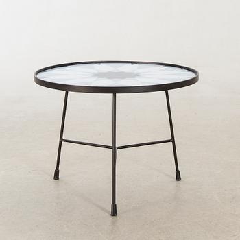 Kerstin Hörlin-Holmquist, Bord, NK "Triva", 50-tal, emaljerad skiva.
