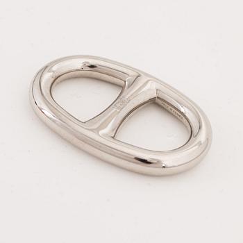 Hermès, a 'Chaine D'Ancre' scarf ring.