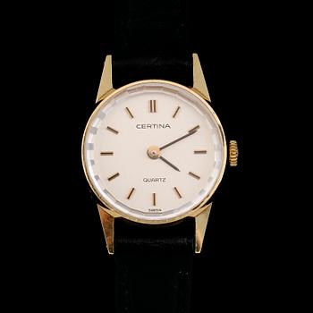 ARMBANDSUR, 14K guld, Certina.