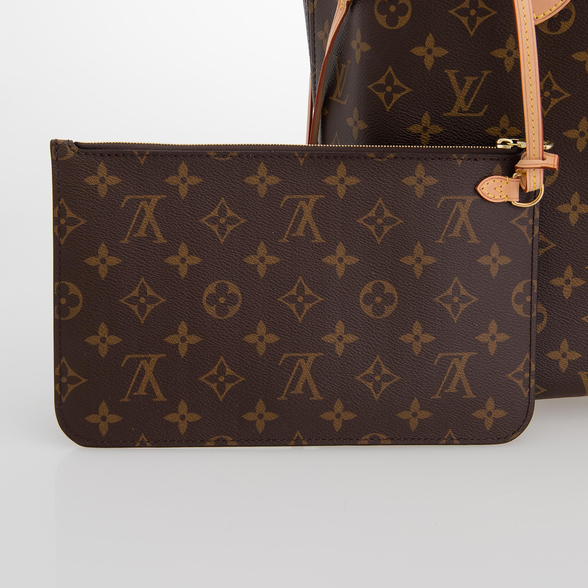 LOUIS VUITTON, 'Neverfull MM Monogram Bag'.