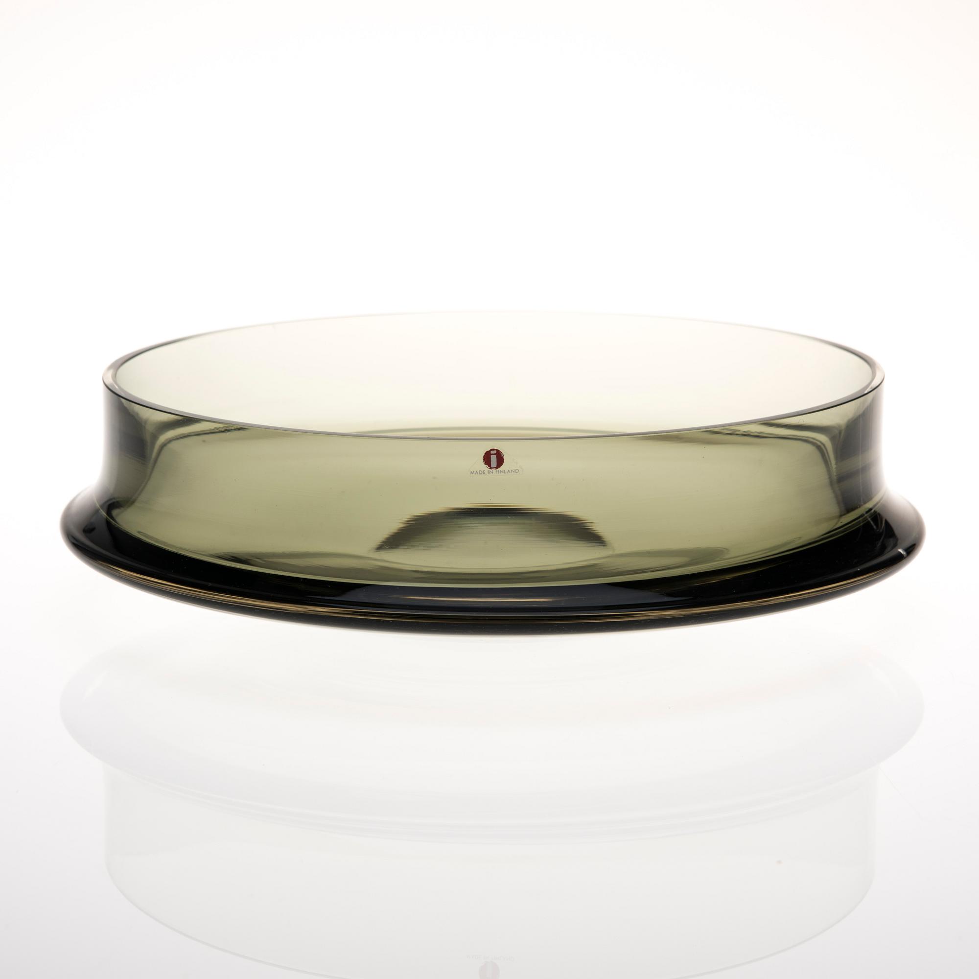 SKÅL, glas, signerad Tapio Wirkkala 3591.