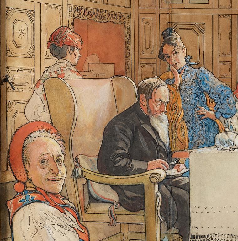 Carl Larsson, "Nu är det jul igen".