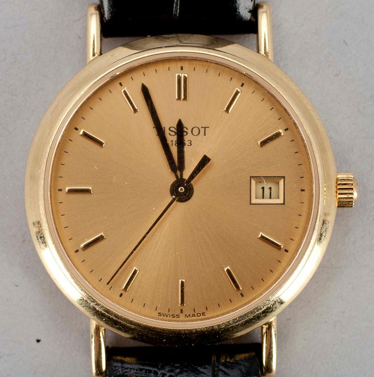 DAMUR. Guld 18k. Tissot.