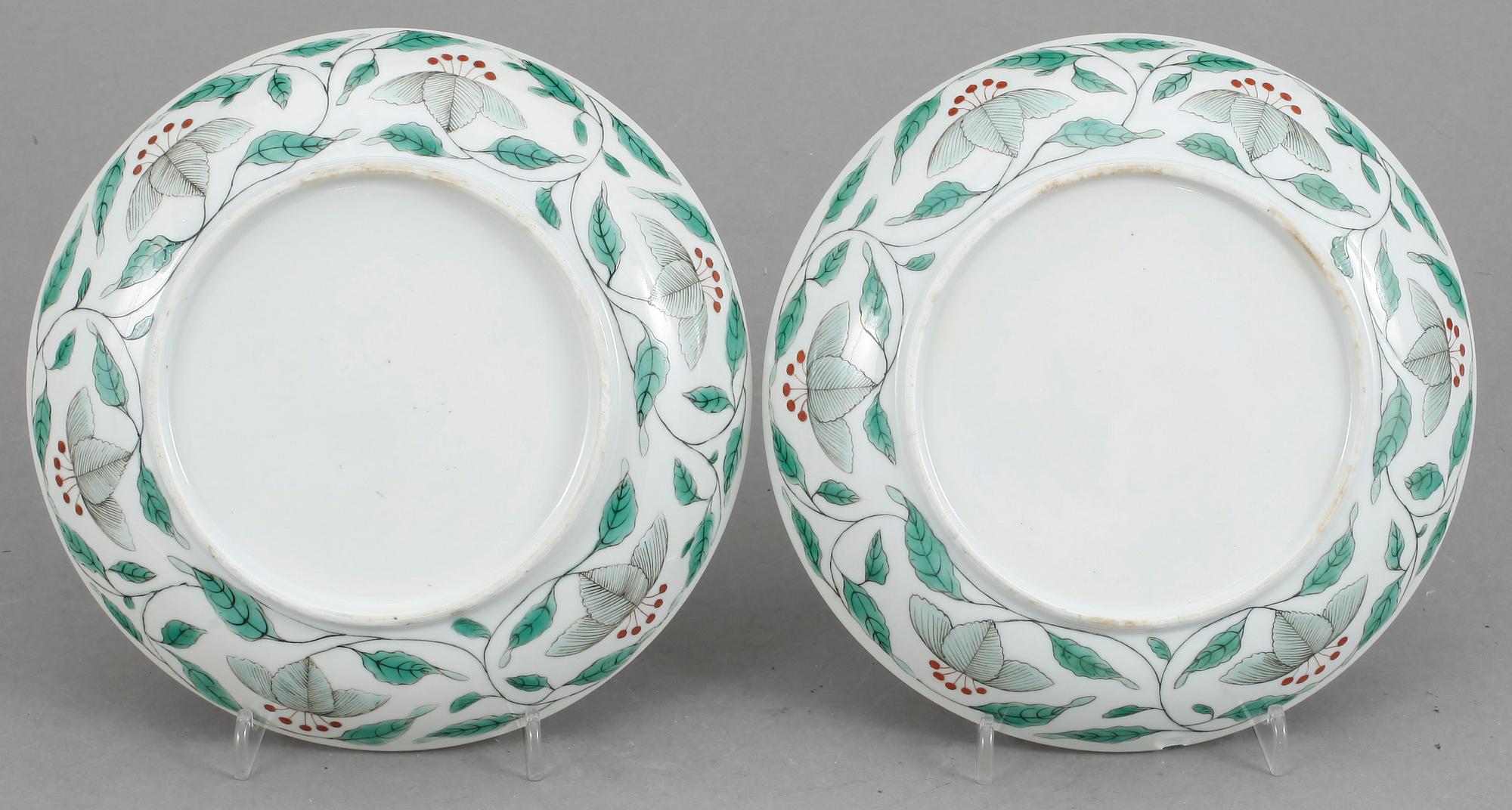 FAT, ett par, porslin, Kina 1800-tal.