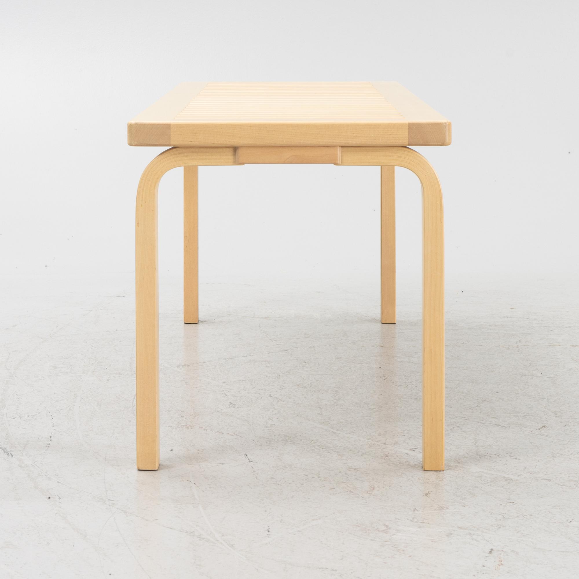 Alvar Aalto, bänk, modell 153A, Artek.
