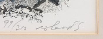 ROLAND SVENSSON, färglitografi, sign o numr 99/310.