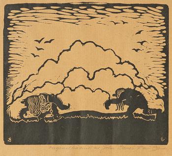 John Bauer, Två troll.