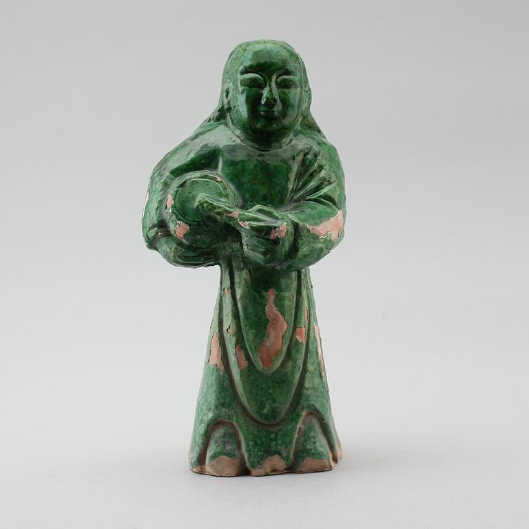 FIGUR, terrakotta, Kina, sannolikt 1900-tal.