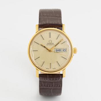 Omega, armbandsur, 34,5 mm.