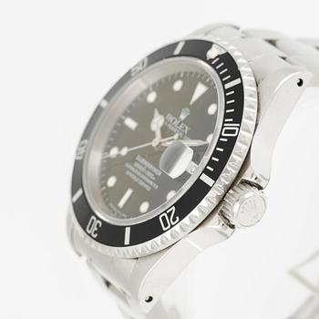 Rolex, Oyster Perpetual Date, Submariner, wristwatch, 40 mm.