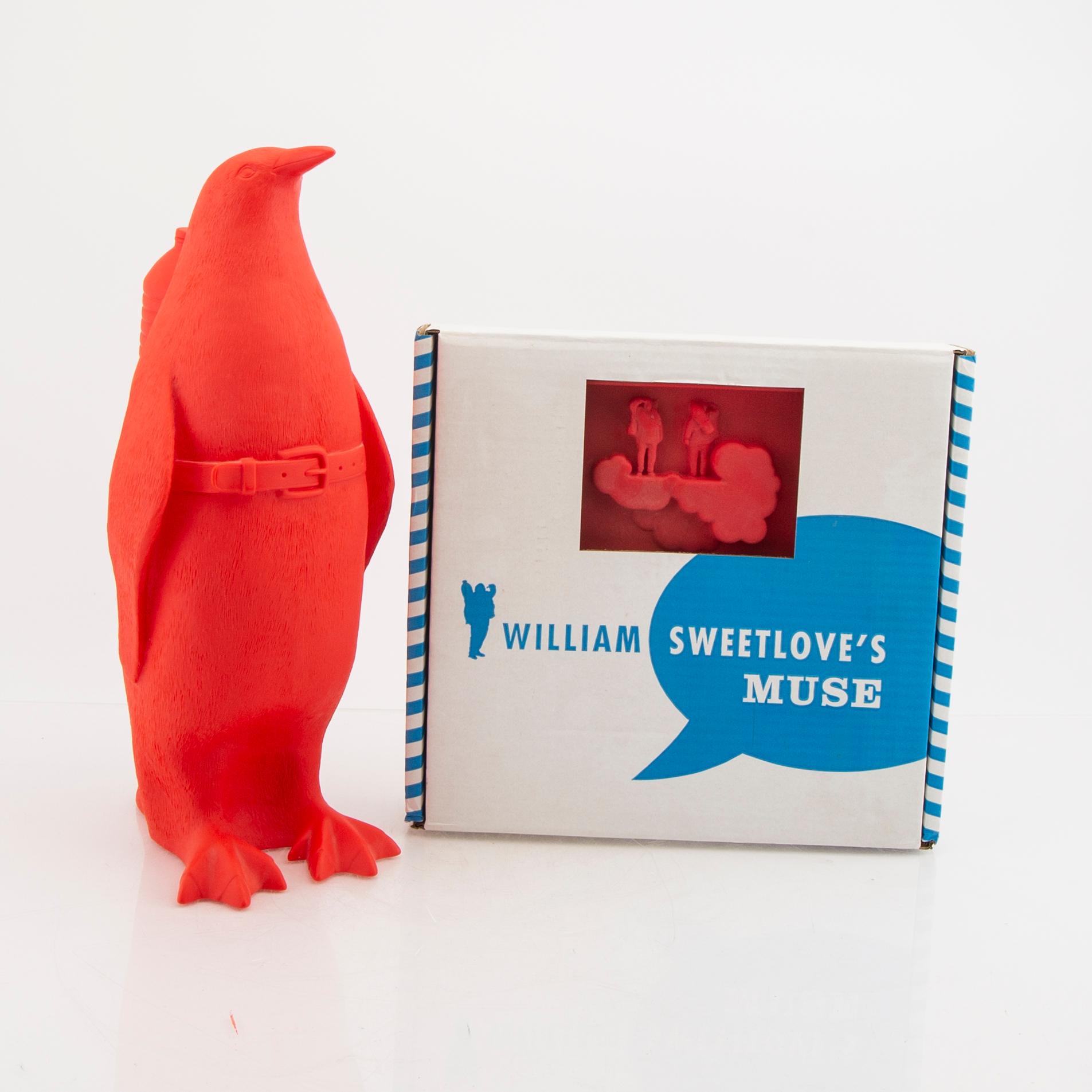 William Sweetlove,  skulptur + bok signerad och numrerad 97/300.