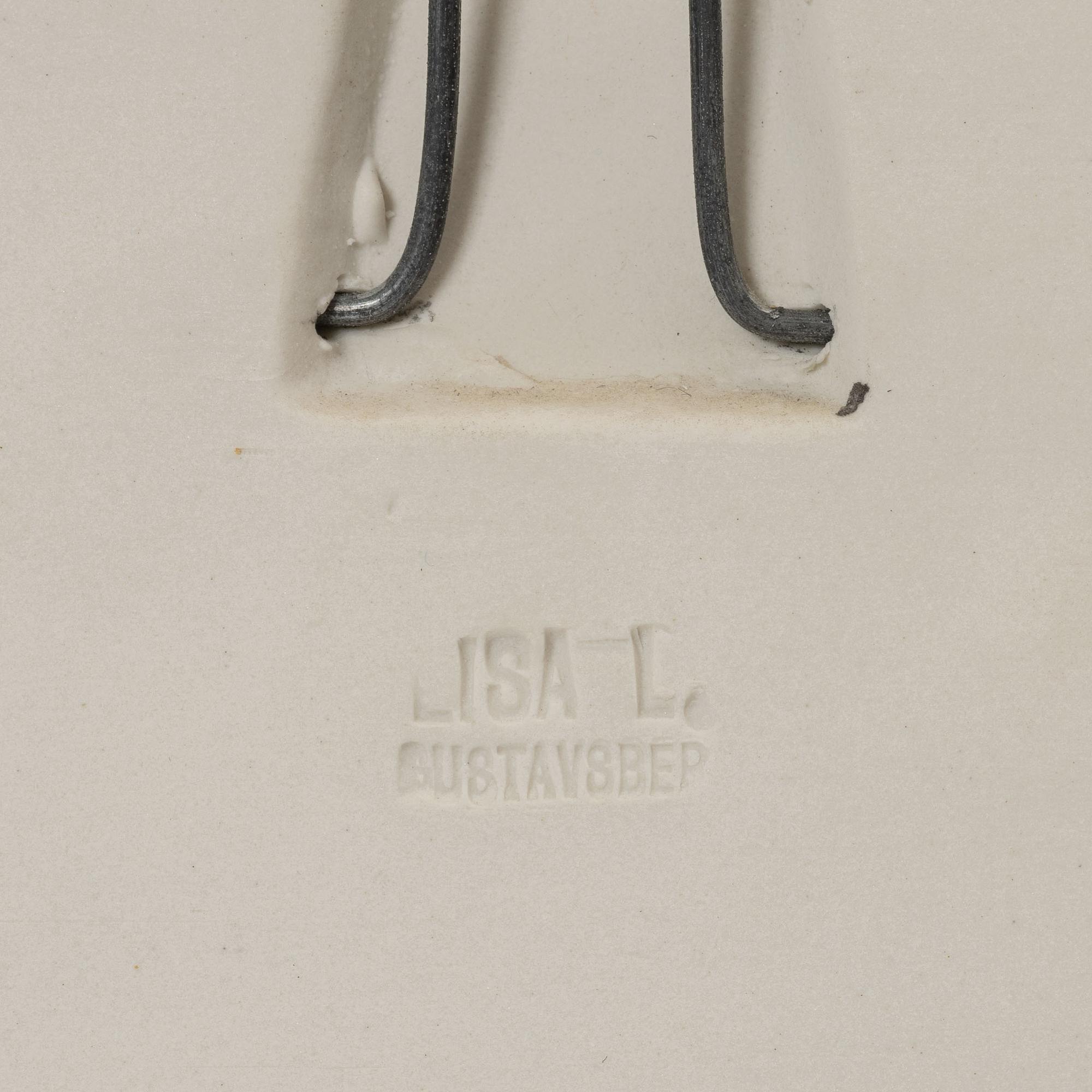 Lisa Larson, a stoneware wall relief, Gustavsberg.