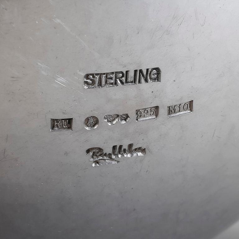 SKÅL, sterling silver, Rey Urban, Stockholm, 1986. Vikt 314 g.