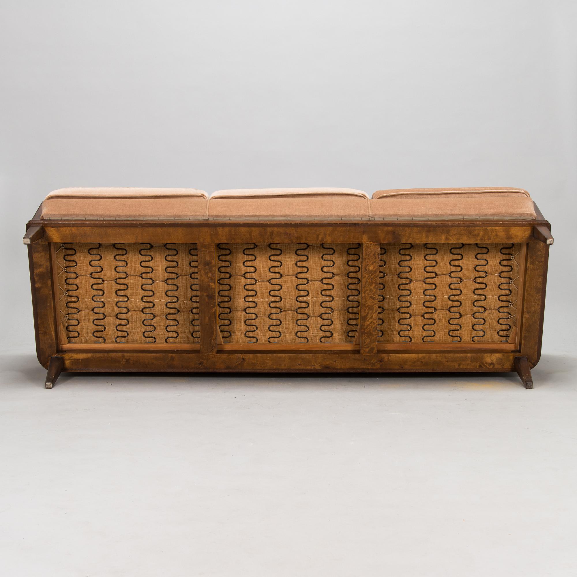 Soffa, ett par, Paul Boman, Finland 1930-tal.