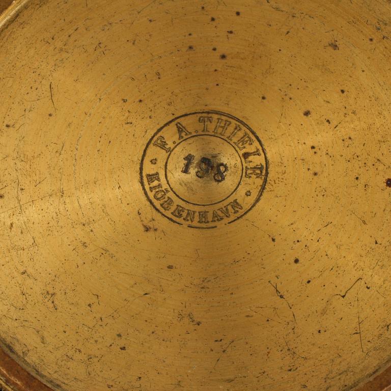 VÅGINSTRUMENT, 3 delar, mässing, omkring år 1900.