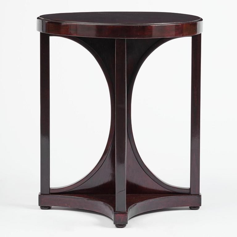 Josef Hoffmann, salongsmöbel, fyra delar, modell 421/428, Jacob & Josef Kohn, Wien, 1900-talets början.