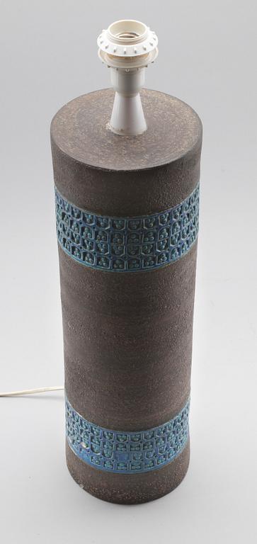 GOLV/BORDSLAMPA, keramik, Bitossi, Italien, 1900-talets andra hälft.