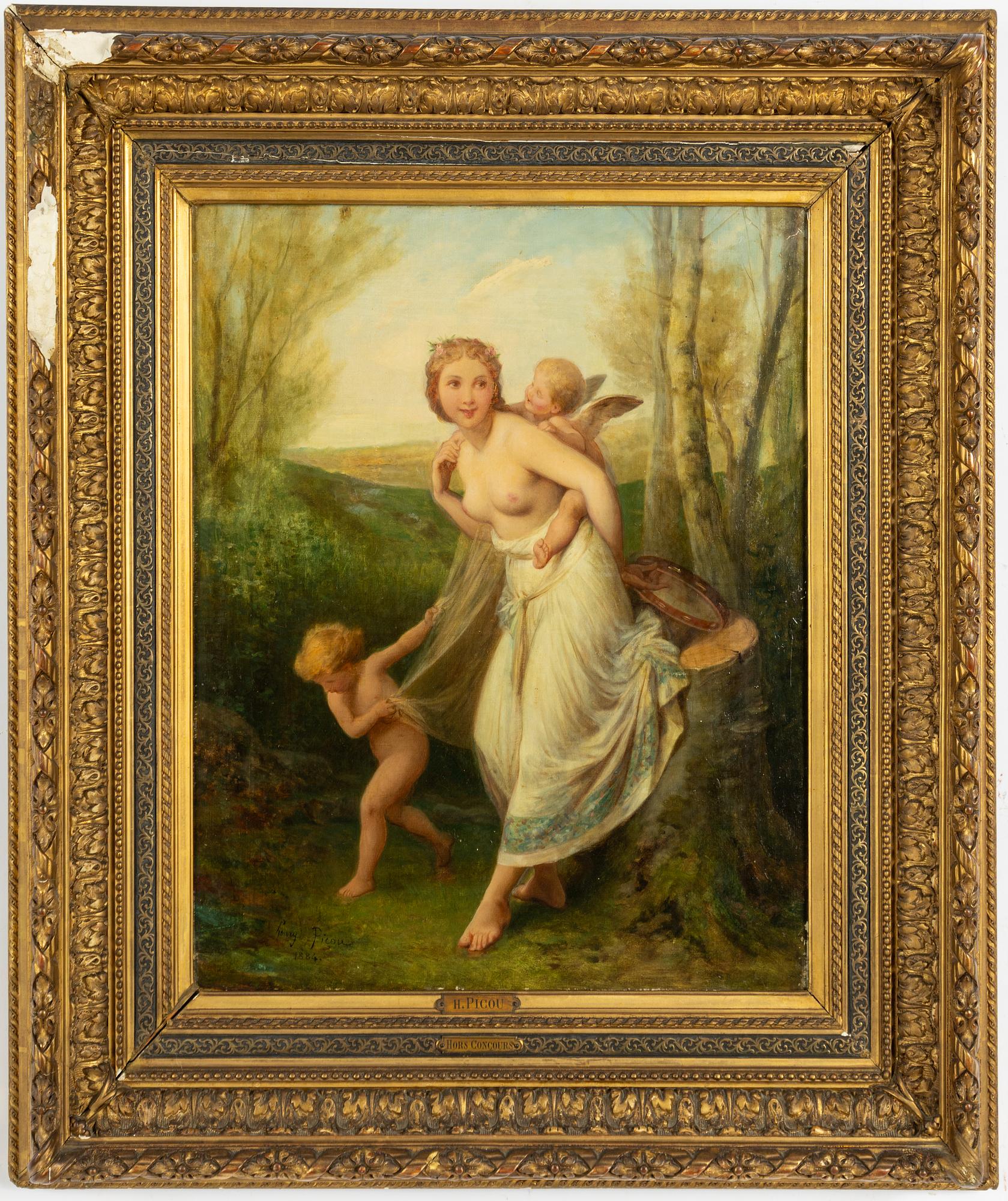 Henri Pierre Picou, Dancing Nymph.