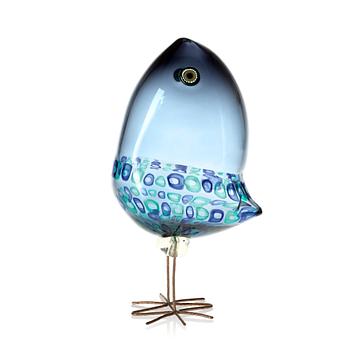 662. An Alessandro Pianon 'Pulcino' glass bird, Vistosi, Italy 1960's.