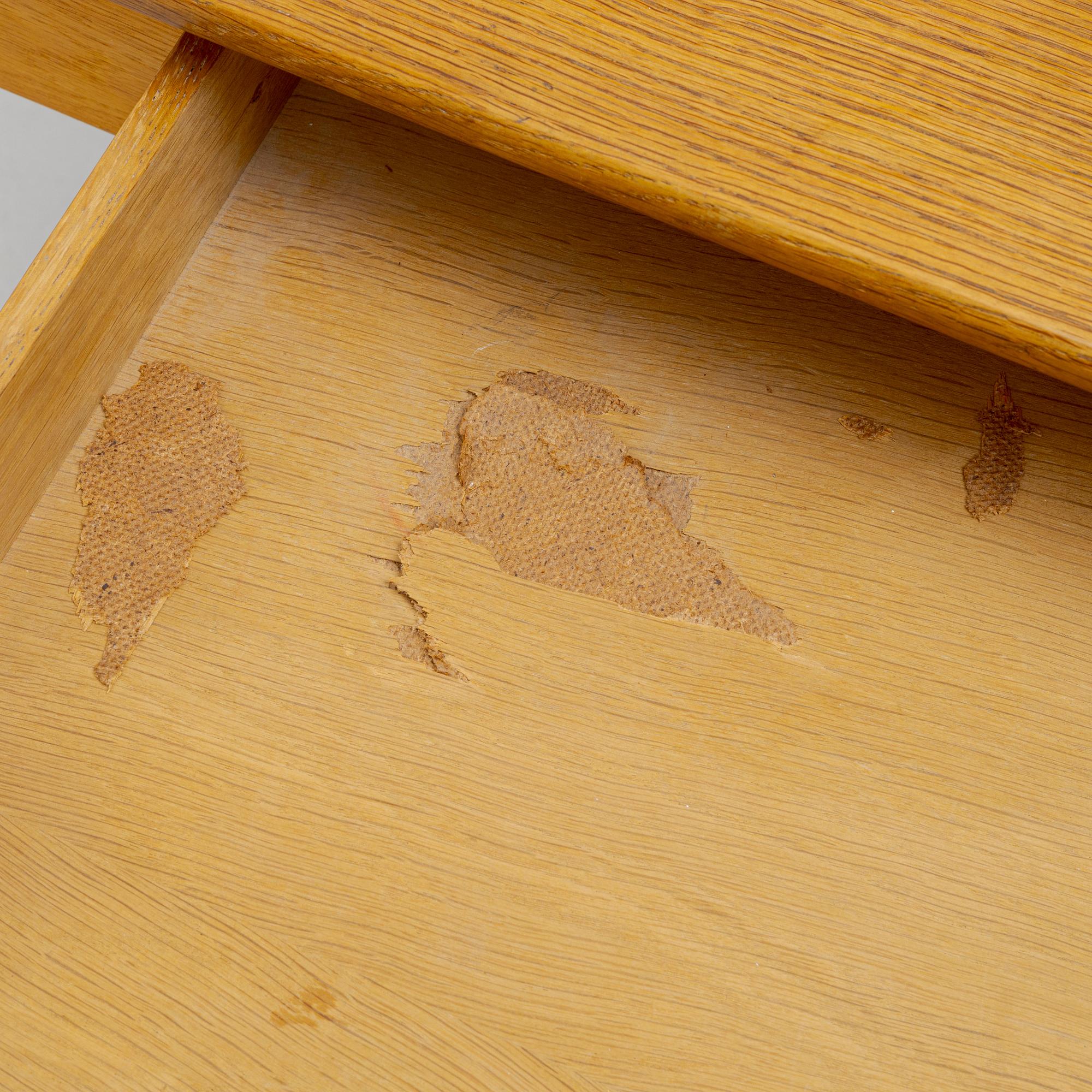 Hans J Wegner, desk, for Andreas Tuck, Odense Denmark, provenance Sven Lundh.