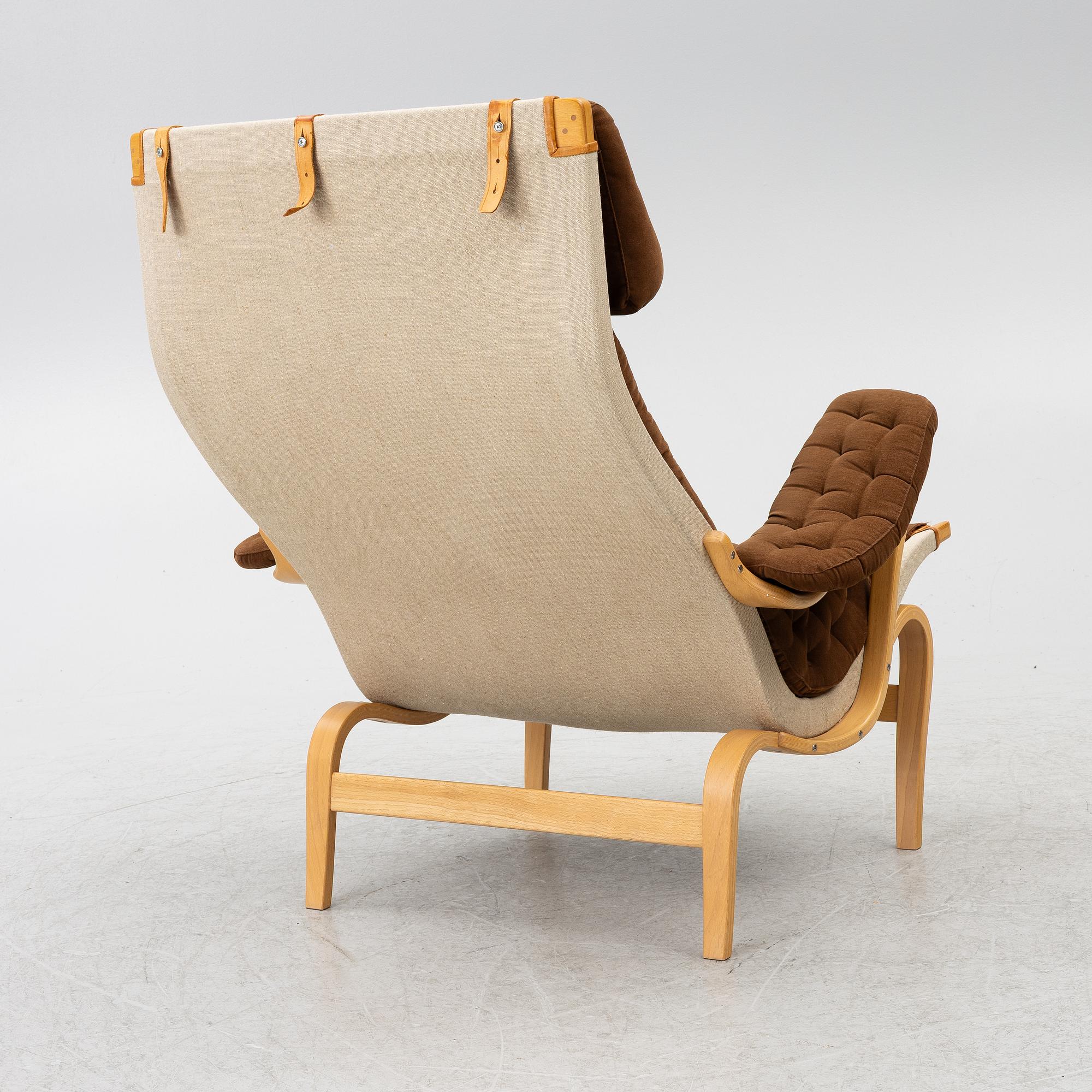 Bruno Mathsson, a 'Pernilla' armchair, Dux.