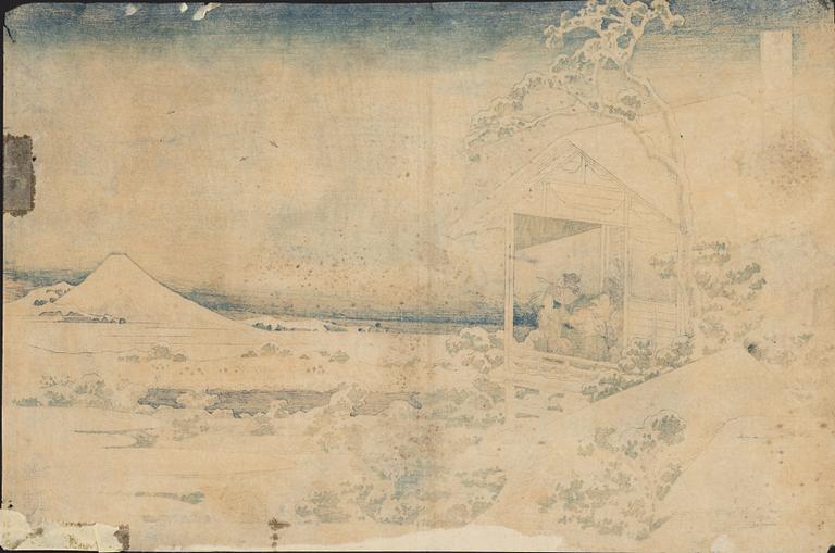 'Morning After a Snowfall at Koishikawa'.