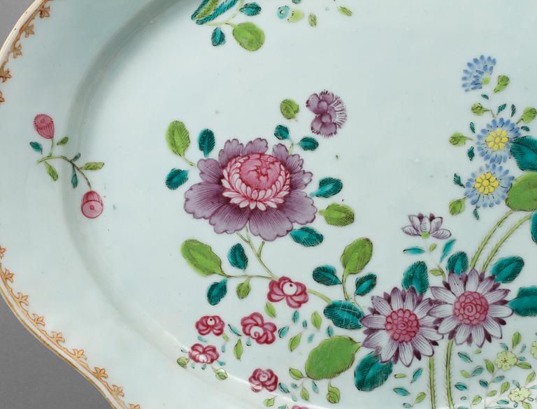 FAT, 2 st, porslin, Kina, 1700-tal.
